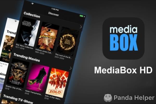 MediaBox HD screen