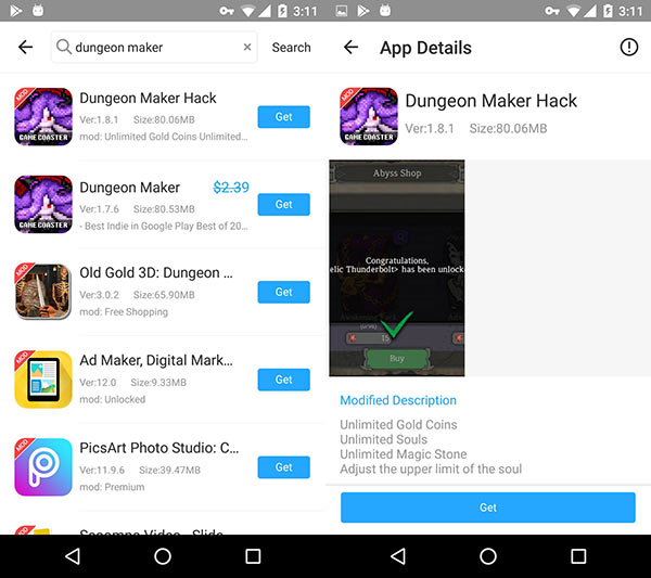 Dungeon Maker Hack Apk