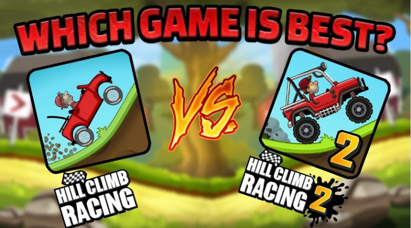 Hill Climb Racing vs Hill Climb Racing 2