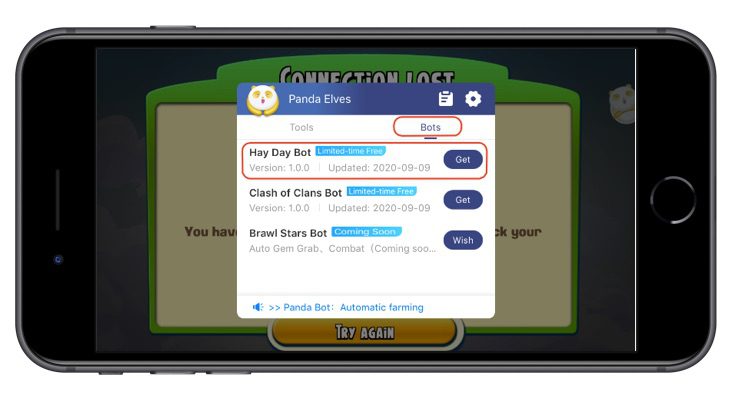 How to use Hay Day Bot for iOS 1