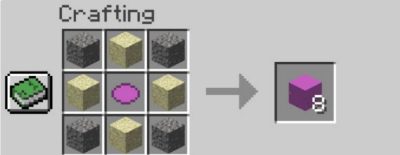 Magenta Concrete Minecraft Crafting Guide