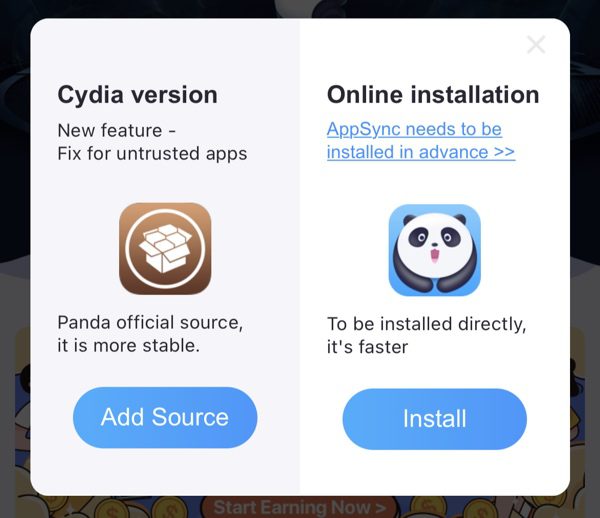 Panda Helper Jailbroken Version