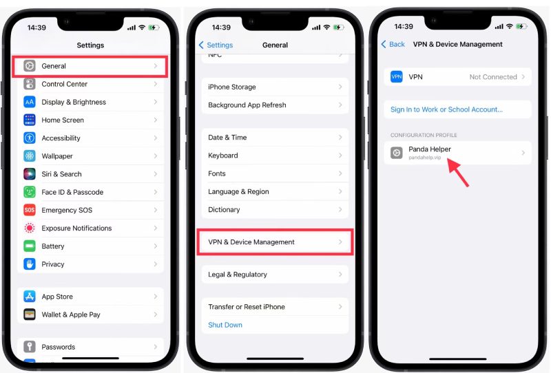 VPN & Device Management