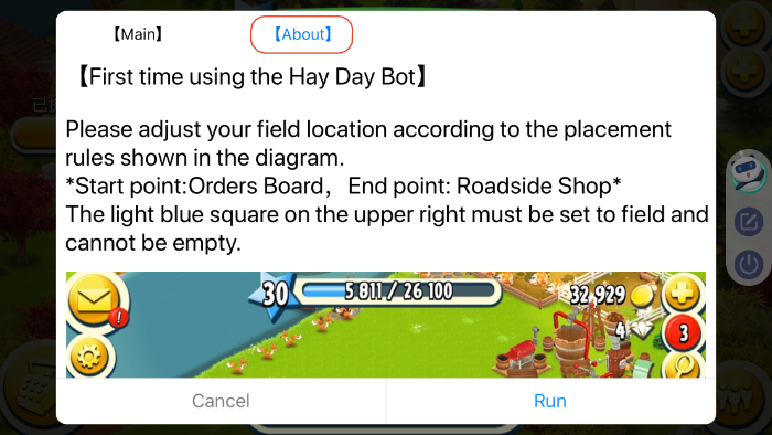 Hay Day Bot for iOS v1.1.1