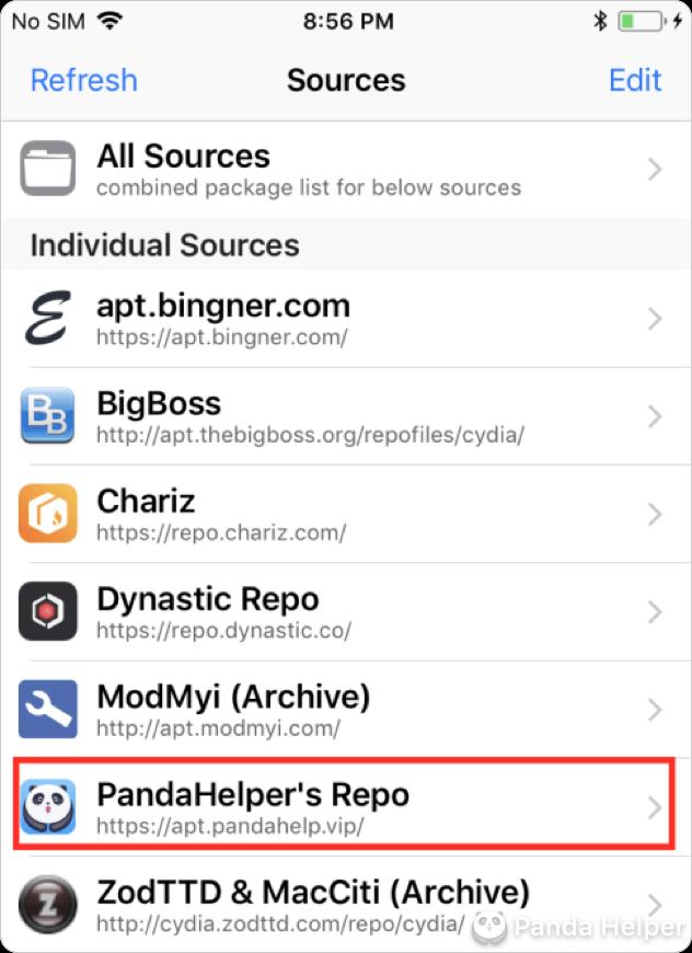 tap pandahelpers repo